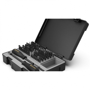 Wheeler 4001008 Pro Gunsmithing Screwdriver Set Black 89 Pieces