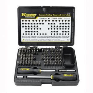 Wheeler 562194 Deluxe Gunsmithing Screwdriver Set 89 Pieces