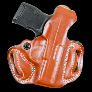 DeSantis Thumb Break Mini-Slide Holster Springfield Hellcat OWB RH Tan