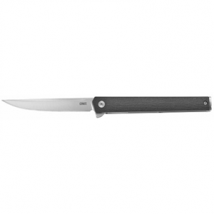 CRKT CEO Flipper Folding Knife 3 3/8" Blade Black