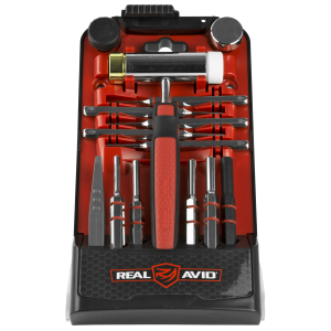 Real Avid Real Avid AVHPS-RP Accu-Punch Hammer & Roll Pin Punch Set Black/Red Steel Rubber Handle - $44.99 at Shooting Surplus