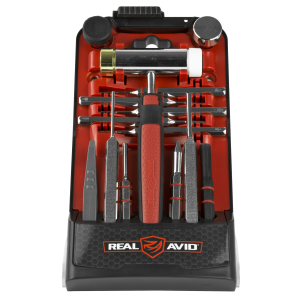 Real Avid Real Avid AVHPSAR Accu-Punch Pin Punch Set Steel Rifle Firearm AR-15 Red Rubber Handle - $44.99 at Shooting Surplus
