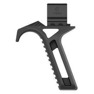 Recover Tactical Recover Tactical FG20-01 FG20 Black Polymer Angled Grip compatible with 20/20N, 20/21, 20/22 & 20/80 Stabilizers - $49.46 at Shooting Surplus