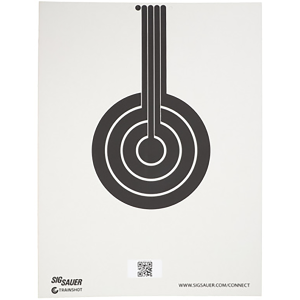 Sig Sauer Sig Sauer SCT350 T300 Replacement Target Bullseye Hanging Black/White - $23.42 at Shooting Surplus