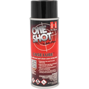 Hornady 99913 One Shot Case Lube Cleans Lubricates Prevents Rust & Corrosion 10 oz Aerosol