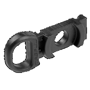 Magpul MAG492-BLK SGA Receiver Sling Mount made of Steel with Melonite Black Finish for Mossberg 500, 590 & 590A1 with Magpul SGA Stock