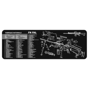TekMat TEKR36FNFAL FN-FAL Cleaning Mat 12 x 36" Rubber