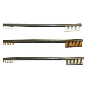 Otis FG316BP AP Brushes Variety Pack Multi-Caliber Universal Firearm 10" Long Bronze/Nylon/Stainless Steel Bristles 9 Per Pkg