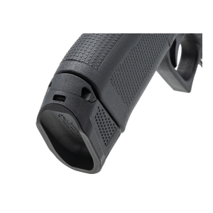Strike Industries Strike Industries EMPG43XBK Enhanced Magazine Plate made of Polymer with Black Finish & Extra Gripping Surface for Glock 43X Magazines (Adds 2rds) - $11.95 at Shooting Surplus