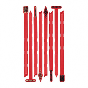 Real Avid AVSB01 Smart Brush Multi-Caliber Universal Firearm Plastic 5.50" Long Bronze/Nylon Bristles 8 Per Pkg
