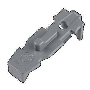 Magpul MAG803-GRY Type 1 Tactile Lock-Plate Polymer Stealth Gray for PMAG 10/20/30