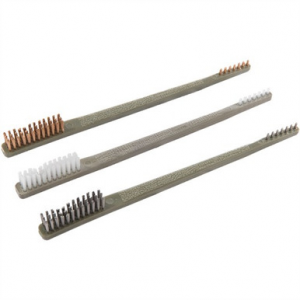 Otis FG3163 AP Brushes Bronze/Nylon/Stainless Steel Bristles 3 Pack