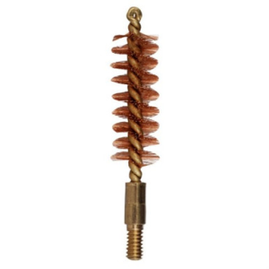 Pro-Shot 10P Bore Brush .40/ 10mm Cal Pistol #8-32 Thread Bronze Bristles Brass Core
