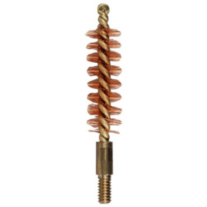 Pro-Shot 38P Bore Brush .38/ .357/ .380/ 9mm Cal Pistol #8-32 Thread Bronze Bristles Brass Core