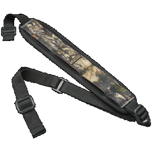 Butler Creek 180017 Comfort Stretch Rifle Sling Sling Mossy Oak Break-Up Country Neoprene w/Non-Slip Grippers 20"-46" OAL 2.50" Wide Adjustable Design