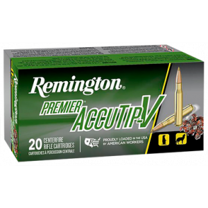 REMINGTON Premier Accutip Centerfire Rifle Ammo 204 Ruger 40 Gr. Accutip 20 Rd.