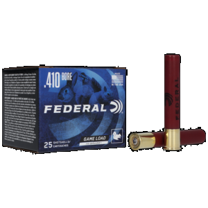 FEDERAL Game-shok Hi-brass Load 410 Ga. 3 In. 11/16 Oz. 7.5 Shot 25 Rd.