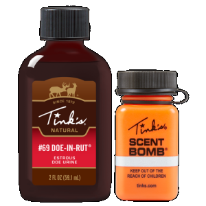 Tinks W5825 #69 Value Pack Deer Attractant Doe In Rut Scent 2 oz Squeeze Bottle