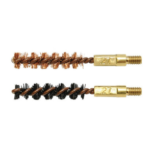 Otis FG327NB Bore Brush Set 6.8mm/7mm/270 Cal 8-32" Thread 2" Long Bronze/Nylon Bristles 2 Per Pkg