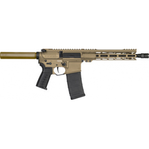 CMMG Pistol Banshee MK4 5.56 NATO 10.5 Inch 30 Rounds Bi-tone Left Hand - 55AED0A-CT