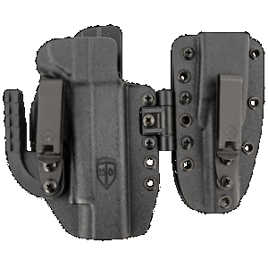 C&G Holsters 0080100 MOD 1 Holster System IWB Black Kydex Belt Clip Fits Sig Glock 48/MOS Right Hand