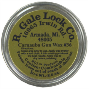 CARNAUBA GUN WAX - R. Gale Lock Co.