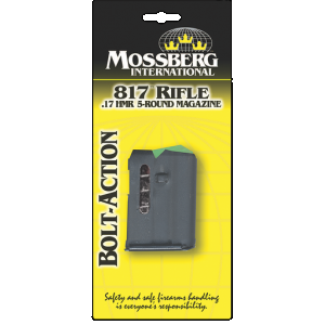 Mossberg 5rd .17 HMR Magazine for Mossberg 801 802 817 Models Steel Blued Finish