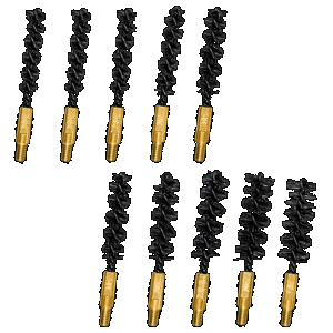 Otis FG380BPN Variety Brushes Multi-Caliber Rifle/Pistol Firearm Nylon Bristles 10 Pk.