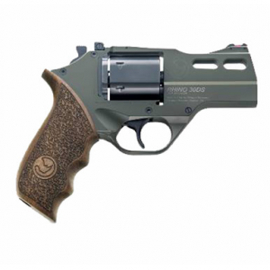 Chiappa Firearms Rhino 30DS 357 Magnum 3 Inch 6 Round ODG Cerakote Walnut Grips