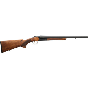 Charles Daly 500 Side By Side Shotgun 12 Gauge 20 Inch 2 Rounds Walnut Matte Finish