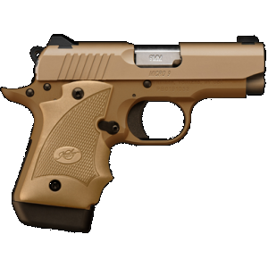 Kimber Mfg.,inc 3300247 Micro 9 MC TP 9mm 7+1 3.15" KimPro Black Stainless Steel Slide KimPro Gray Desert Tan Grip
