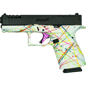 Great Lakes Great Lake Firearms GLFA 19 Striker 9mm 4 inch 15 Round Splatter White Frame - $426.00 at Shooting Surplus