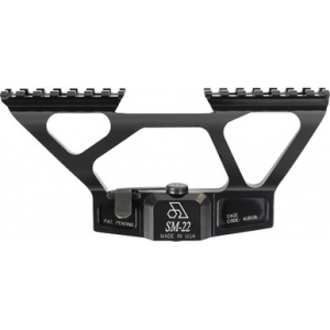 Arsenal SM22 AK Scope Mount SAM7K Series Black Anodized 0 MOA