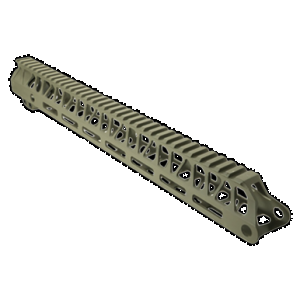 Timber Creek Outdoors ME15HGOD Enforcer Hand Guard M-Lok Aluminum 15" M-LOK Handguard for AR-15