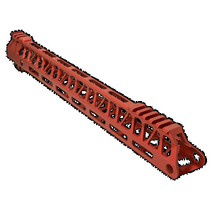 Timber Creek Outdoors ULE15HGR Ultralight Enforcer 15" Aluminum for AR-15