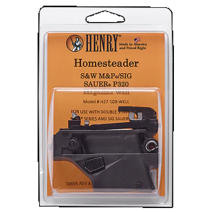 Henry H27109WELL Homesteader Magwell 9mm for Sig P320 & S&W M&P Magazines
