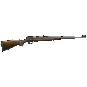 CZ-USA 02301 CZ 457 Lux 22 LR Caliber with 5+1 Capacity, 24" Barrel, Black Nitride Metal Finish & Turkish Walnut Stock Right Hand (Full Size)
