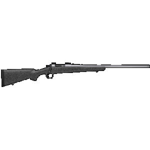 Nosler 40721 M21 308 Win 4+1 22" Barrel, Stainless Steel Nitride Metal Finish, Gray Speckled Black All-Weather Epoxy Stock