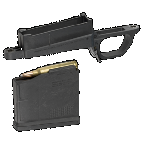 Magpul MAG569-BLK Bolt Action Mag Well Hunter 700L Stock Made of Polymer w/ Black Finish Includes PMAG5 AC Magazine