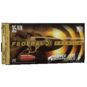 Federal Hammer Down Rifle Ammo 35 Rem. 220 gr. 20 rd.