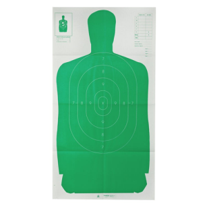 Champion Targets Champion Targets 40732 LE (Law Enforncement) Police Targets, LE B27FSA Green Silhouette, 100 Pack - $70.69 at Shooting Surplus