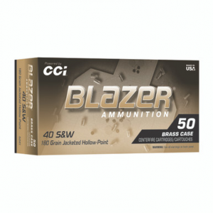 BLAZER Brass 40s&w 180gr Jhp 50/500