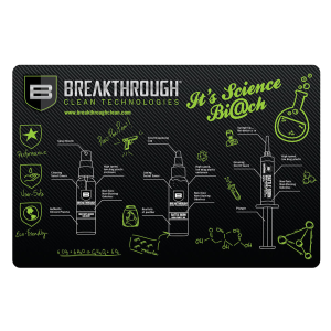Breakthrough Clean Breakthrough Clean BTRGMP Pistol Cleaning Mat Neoprene/Polyester 17" Long Breakthrough Cleaning Products Illustration - $13.72 at Shooting Surplus