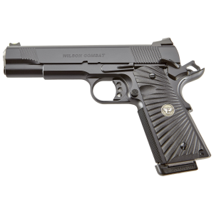 Wilson Combat Wilson Combat CQB 45 ACP 5 Inch 8 Rounds Armor Tuff G10 Grips Fiber Optic Front Sight - $3238.57 at Shooting Surplus