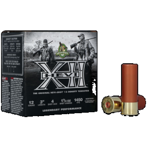 Hevi Shot Hevi-XII Shotgun Ammo 12 ga. 3 in. 1 1/4 oz. 4 Shot 25 rd.