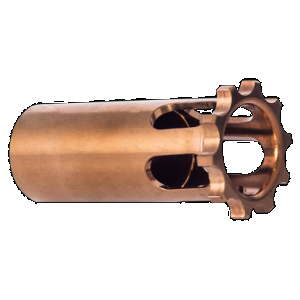 RUGGED SUPPRESSOR OP002 Suppressor Piston 1/2"-28 tpi Copper 17-4 Stainless Steel