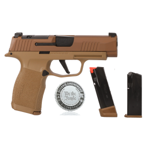 Sig Sauer P365 XL 9mm 3.7in 17rd Coyote Tan Optics Ready