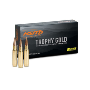 HSM 300wby168vld Trophy Gold Extended Range 300 Wthby Mag 168 Gr Berger Hunting Vld Match 20 Rounds