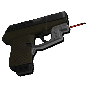 Crimson Trace 0120401 LG-430 Laserguard Black Red Laser Kel-Tec P-3AT/P-32