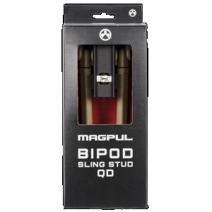 Magpul MAG1075-FDE Bipod made of Aluminum with Flat Dark Earth Finish, Sling Stud Attachment, 6.30-10.30" Vertical Adjustment & Rubber Feet for AR-Platform